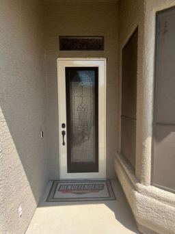 Desert Sand Centurion Door for NorCal Entry Installation