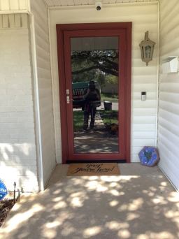 Mountain Berry Custom Storm Doors Installed in Northern California