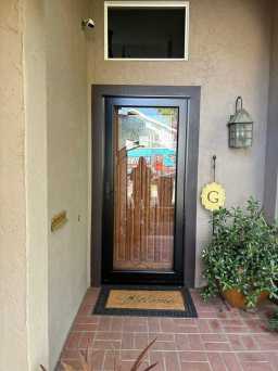 Rustin Bronze Custom Storm Doors Installed in NorCal