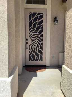 Northern California Unique Titan Security Door in Beige