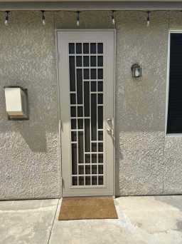 NorCal Decorative Titan Security Door in Desert Sand