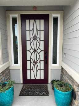 Unique Wineberry Titan Security Screen Door for NorCal