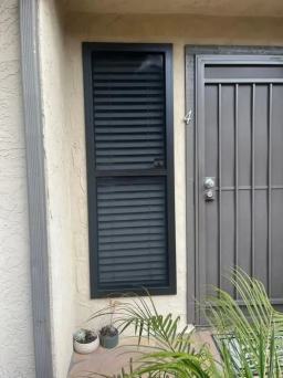 Bronze Security Window Screens Installed in Northern CA