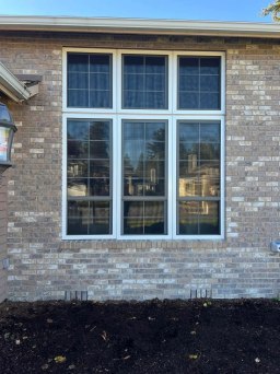 Full View White Security Window Screens Installed in NorCal