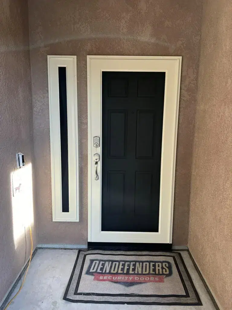 Front view of Desert Sand Viewguard providing security in Northern California
